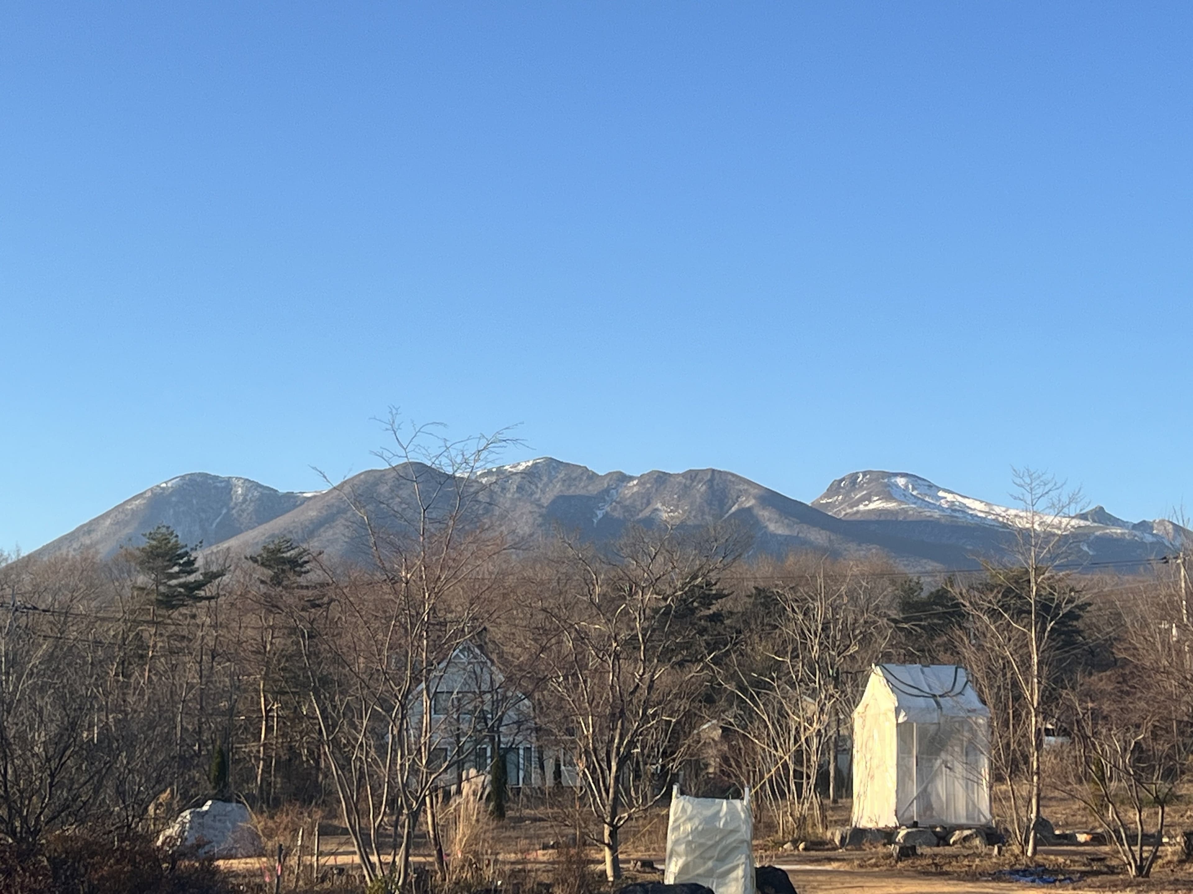 那須連山を望む土地